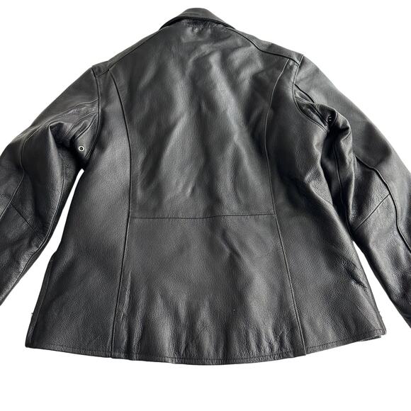 Montana Removable Thinsulate Lining‎ Riding Leather Black Jacket women M - Picture 4 of 15